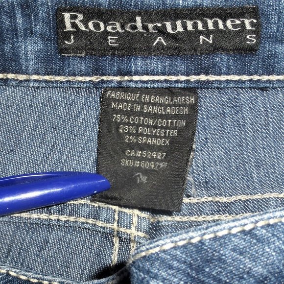 Woman's Roadrunner Jeans Size 14 Ladies Jeans Woman's Jeans Bootcut Jeans - Picture 4 of 5